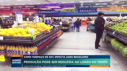 Tarifaço: produção pode ser reduzida ao longo do tempo