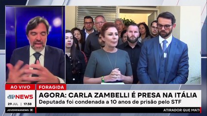 Prisão de Zambelli: Justiça da Itália tem 48h para decidir o que deve acontecer