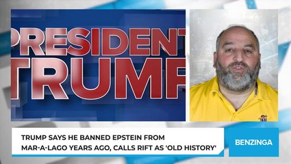 Trump Says He Banned Epstein From Mar-a-Lago Years Ago, Calls Rift As 'Old History'
