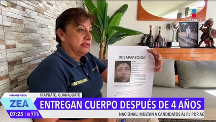 Fiscalía de Guanajuato entrega el cuerpo de Isaac Aarón después de 4 años de búsqueda