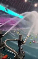 A water park in China with a simulation of storm waves