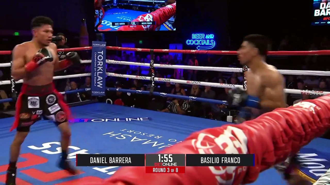 Daniel Barrera vs. Basilio Franco (21-06-2025) Full Fight