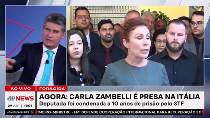 Ghani, Piperno, Trindade e Musa repercutem prisão de Carla Zambelli na Itália