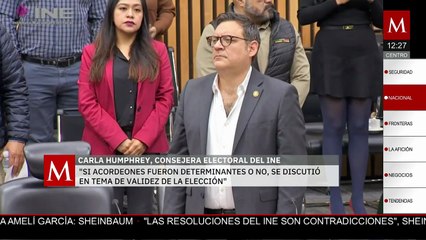 "Nadie nos va a decir: 'Yo imprimí acordeones'": Humphrey sobre multas en elección judicial