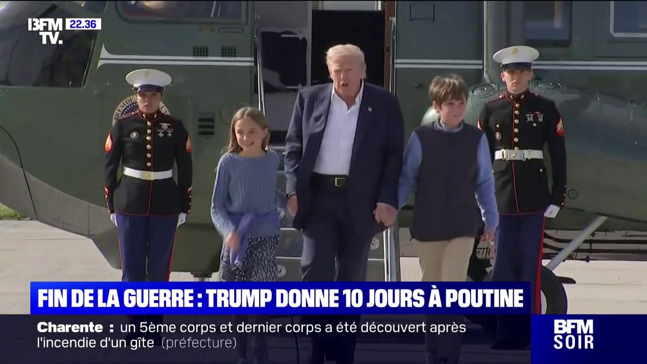 Donald Trump a indiqué qu'il "imposera des droits de douane" à la Russie si Vladimir Poutine ne met pas fin à la guerre en Ukraine