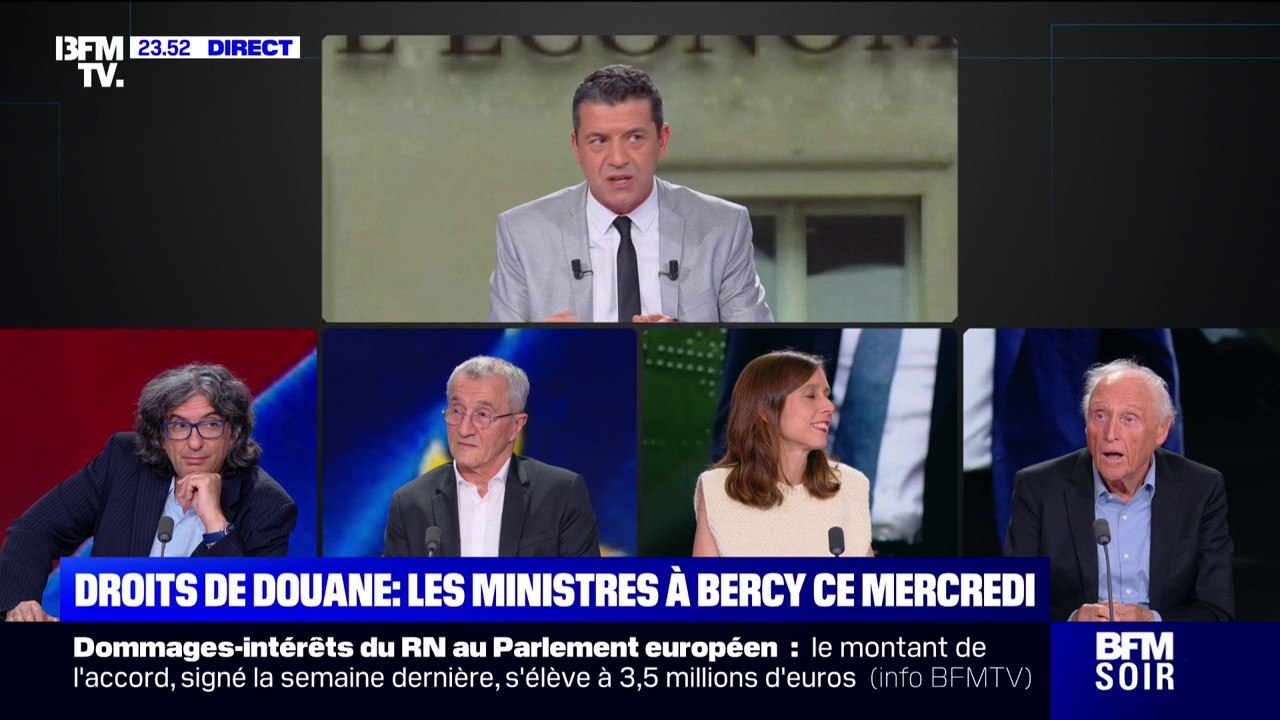 Droits de douane entre l'UE et les États-Unis: les responsables des secteurs les plus impactés seront réunis avec les ministres ce mercredi à Bercy