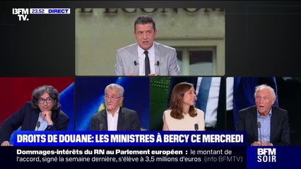 Droits de douane entre l'UE et les États-Unis: les responsables des secteurs les plus impactés seront réunis avec les ministres ce mercredi à Bercy