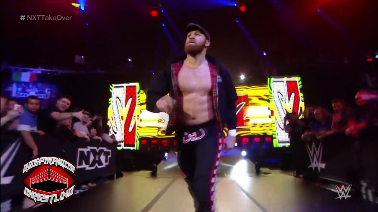 SHINSUKE NAKAMURA VS SAMI ZAYN NXT TAKEOVER DALLAS 2016