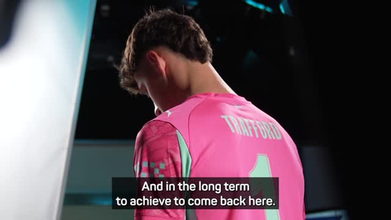 Trafford always knew he'd return to Manchester City