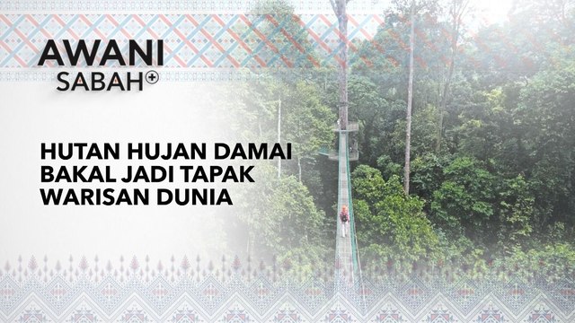 AWANI Sabah+: Hutan Hujan Damai bakal jadi Tapak Warisan Dunia