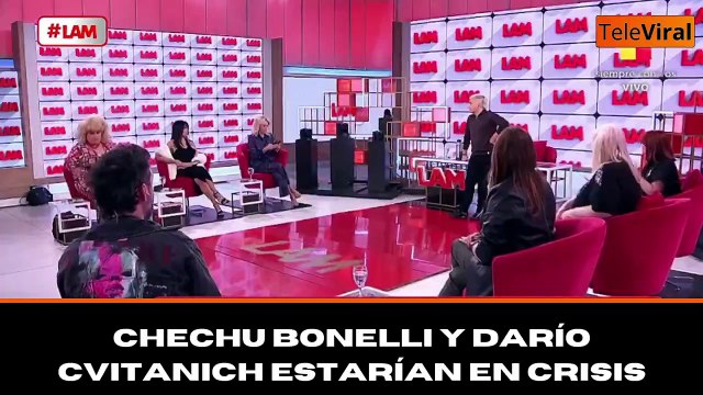 Chechu Bonelli y Darío Cvitanich y los primeros indicios de separación.