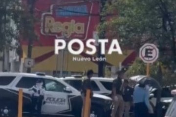 Menor recibe impacto de bala tras robo en plaza comercial de San Pedro