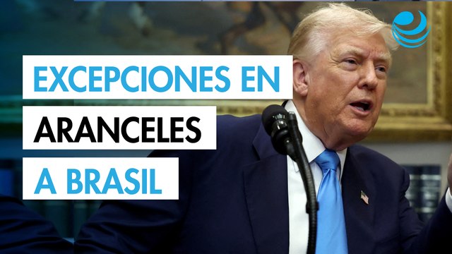 Decreto de Donald Trump excluye a aviones, jugo de naranja y energía de aranceles a Brasil