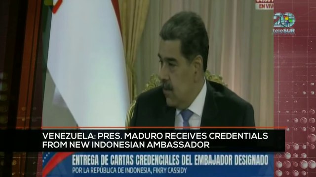 FTS 18:30 30-07: Venezuela: Pres. Maduro receives credentials from new Indonesian Ambassador