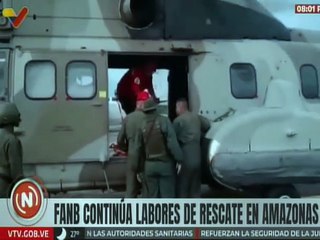 Último Hora | FANB rescató a 3 sobrevivientes del accidente aéreo ocurrido en el estado Amazonas