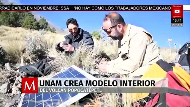 Especialistas del Instituto de Geofísica de la UNAM crean un modelo 3D del volcán Popocatépetl