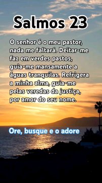 Oração poderosa salmo 23