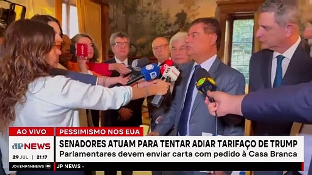 Senadores têm planos para negociar tarifaço? Parlamentares tentam adiar medida de Trump