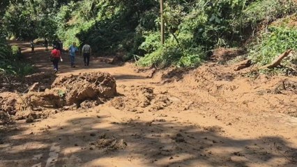 Comunidad en Capira afectada por desbordamiento del río Caimito