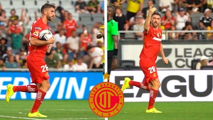 Paulinho hace doblete y empata partido Toluca vs Columbus Crew en la Leagues Cup