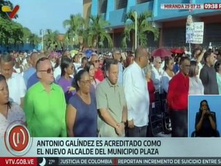 Miranda | Antonio Galíndez es proclamado por el CNE como alcalde electo del municipio Plaza