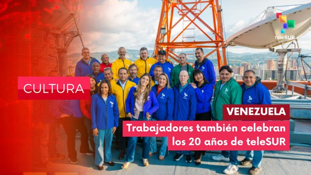 Trabajadores de teleSUR nos dan sus impresiones CULTURA EDICIÓN CENTRAL 29-07-2025