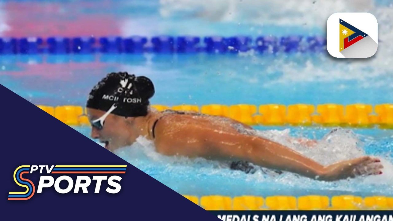 Canadian Summer McIntosh, 3 gold medals na lang ang kailangan para mapantayan ang swimming legend Michael Phelps