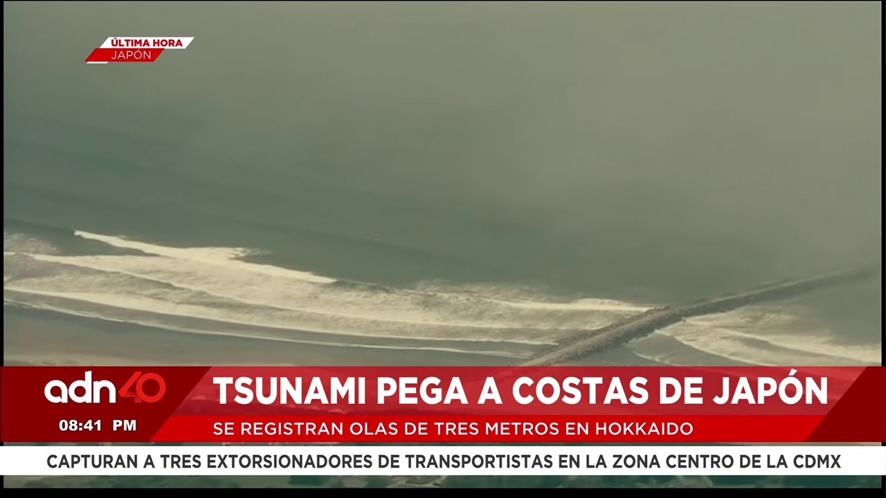 🚨¡Última Hora! Reportan las primeras olas del tsunami a Japón tras el terremoto de 8.7 en Rusia