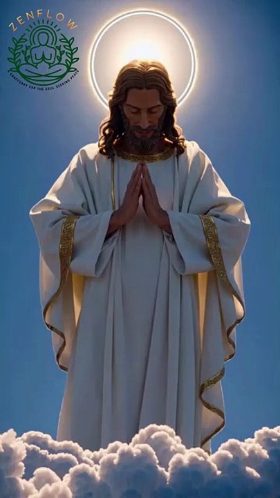 Shorts 3🌻🧘‍♂️Moments of Stillness with Christ💕Faith in Jesus🎼Meditative Relaxation Music🙏God Message Today💕