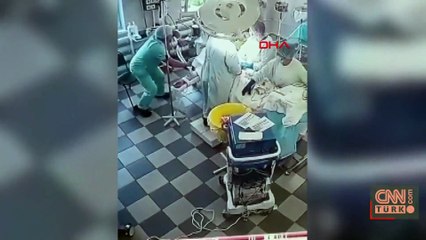 Rusya’da depreme ameliyatta yakalandılar! İşte o anlar...