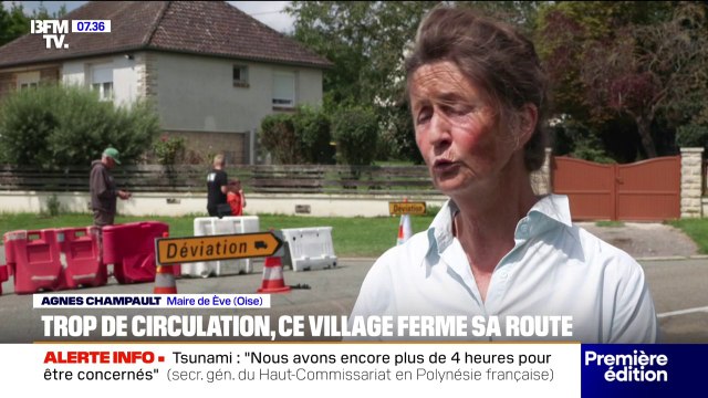Suggéré comme itinéraire alternatif lors de travaux sur la RN2, le village d’Ève (Oise) met en place une déviation pour éviter sa traversée