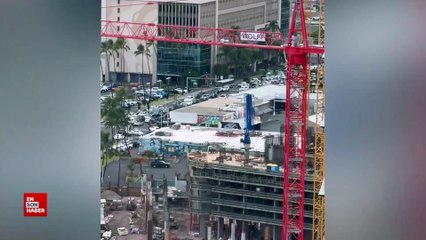 Tsunami uyarısının ardından Hawaii'de kaçış trafiği