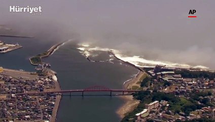 Rusya'daki deprem bir kasabayı sular altında bıraktı!