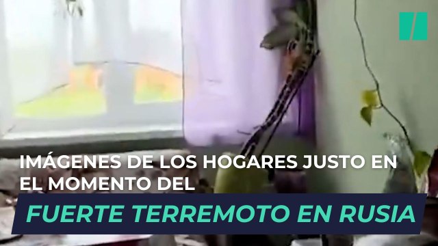 Las impactantes imágenes de las casas en Rusia justo en el momento del terremoto de magnitud 8.8 que ha sacudido el país