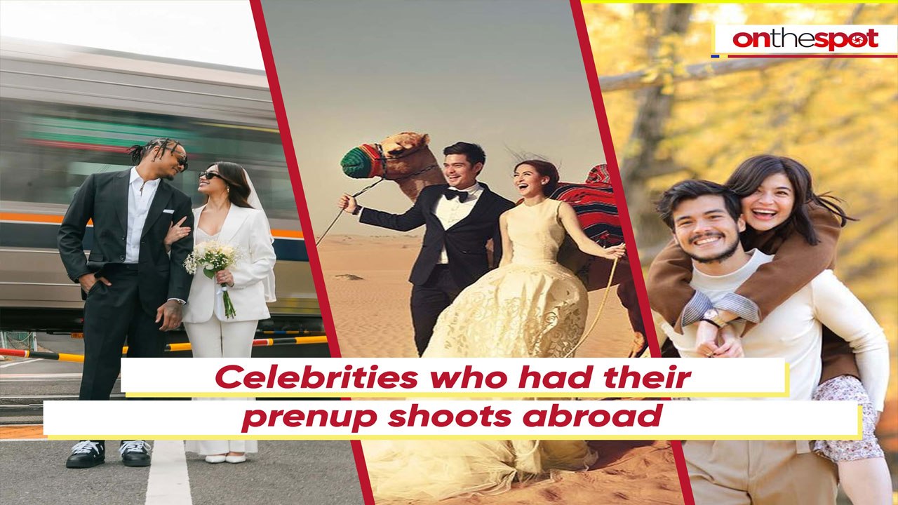 On the Spot: Celebrities who had their prenup shoots abroad