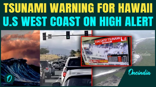 Trump Issues Urgent Alert for Americans — Hawaii Under Tsunami Warning after Russia's 8.8 Earthquake