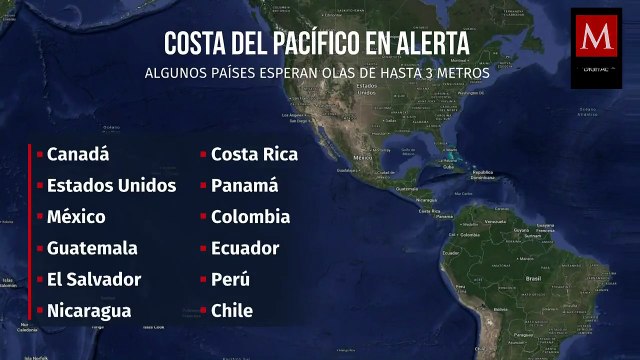 Alerta en toda la costa del Pacífico tras potentes sismos en Rusia