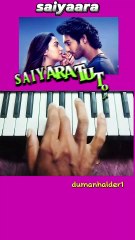 Saiyaara Movie Title Song on Piano 🎹 | Feel the Magic! 💖 #saiyaara #piano #viral #shorts