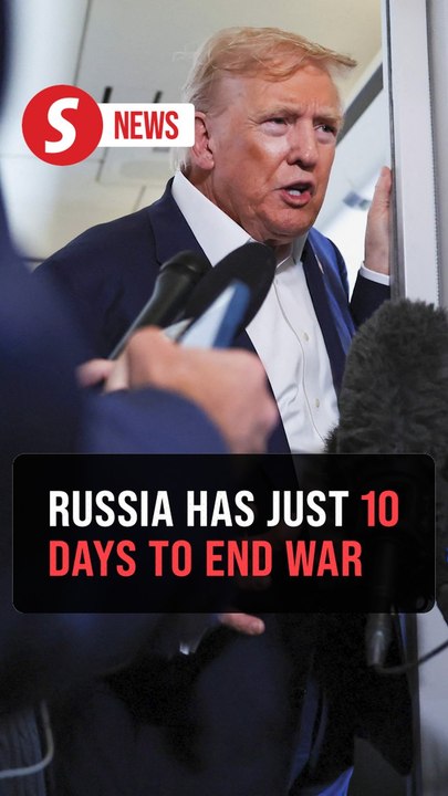 Russia will face tariffs in 10 days if no progress on Ukraine war, says Trump