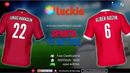Las cuotas del Sparta vs Aktobe