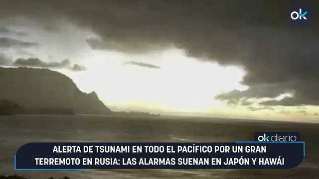 Alerta de tsunami en todo el Pacífico por un gran terremoto en Rusia: las alarmas suenan en Japón y Hawái