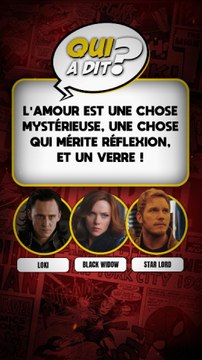 DEVINE QUI A DIT... L'Amour est une chose mystérieuse, une chose qui mérite réflexion, et un verre !