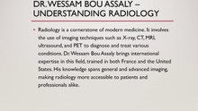 Dr. Wessam Bou Assaly Radiology Guide Featuring Dr. Wessam Bouassaly Insights