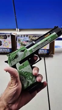 Desert Eagle Toy Gun with Projection Light Sound and Recoil Mimic for Kids Darts Plastic Bullets