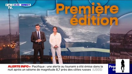 Pauline Pioche – BFM TV – 30 juillet 2025 | Alerte tsunami après séisme en Russie