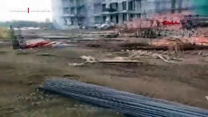 Bartınlı inşaat işçileri, Rusya'da deprem anını böyle görüntüledi