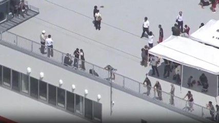 Allerta Tsunami, Giappone: persone cercano rifugio sui tetti