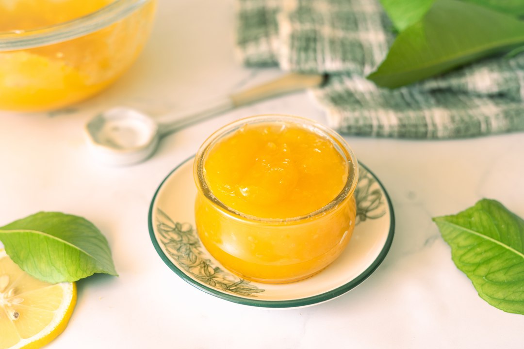 Lemon curd en el microondas