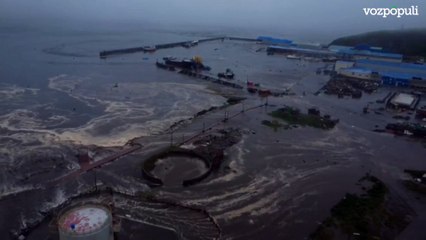 Los servicios rusos detectan olas de 3-4 metros en Kamchatka tras el mayor seísmo desde 1952