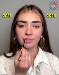 Makeup trends then vs now💄✨